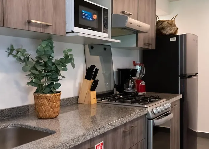 Apartamento Nuevo Y Moderno Departamento En Zona De Santa Fe