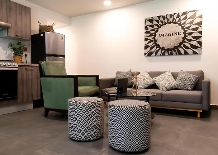 Apartamento Nuevo Y Moderno Departamento En Zona De Santa Fe